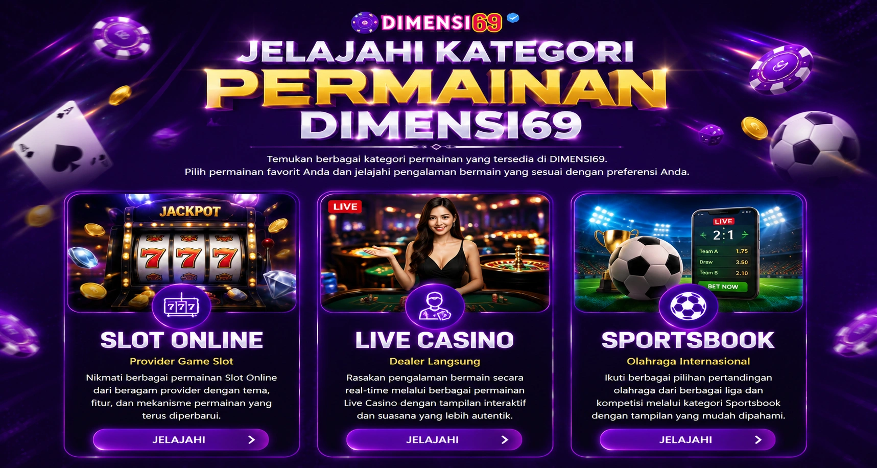 Kategori permainan dimensi69